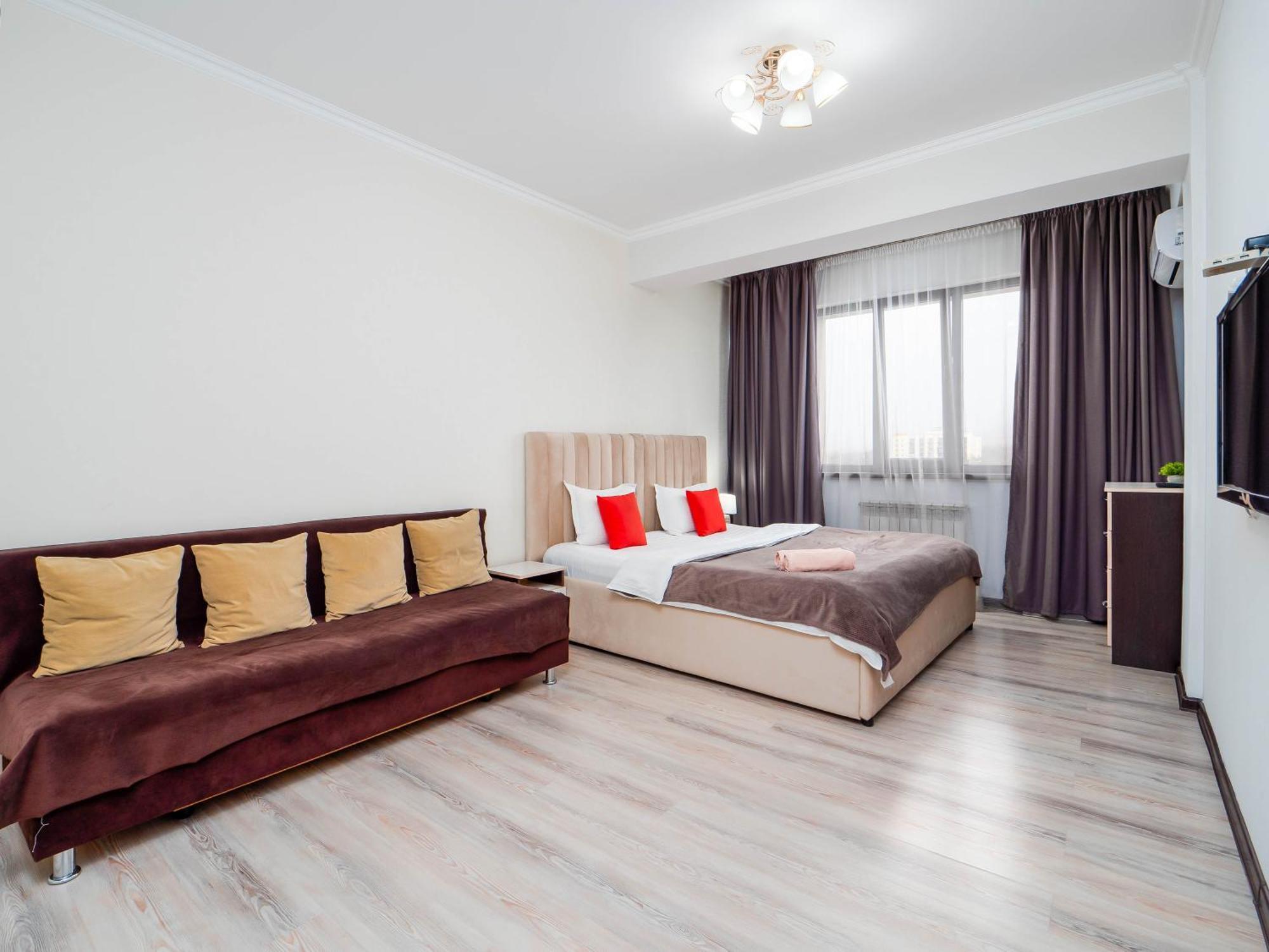 Appartments " Zhetysu-4" الماتي المظهر الخارجي الصورة