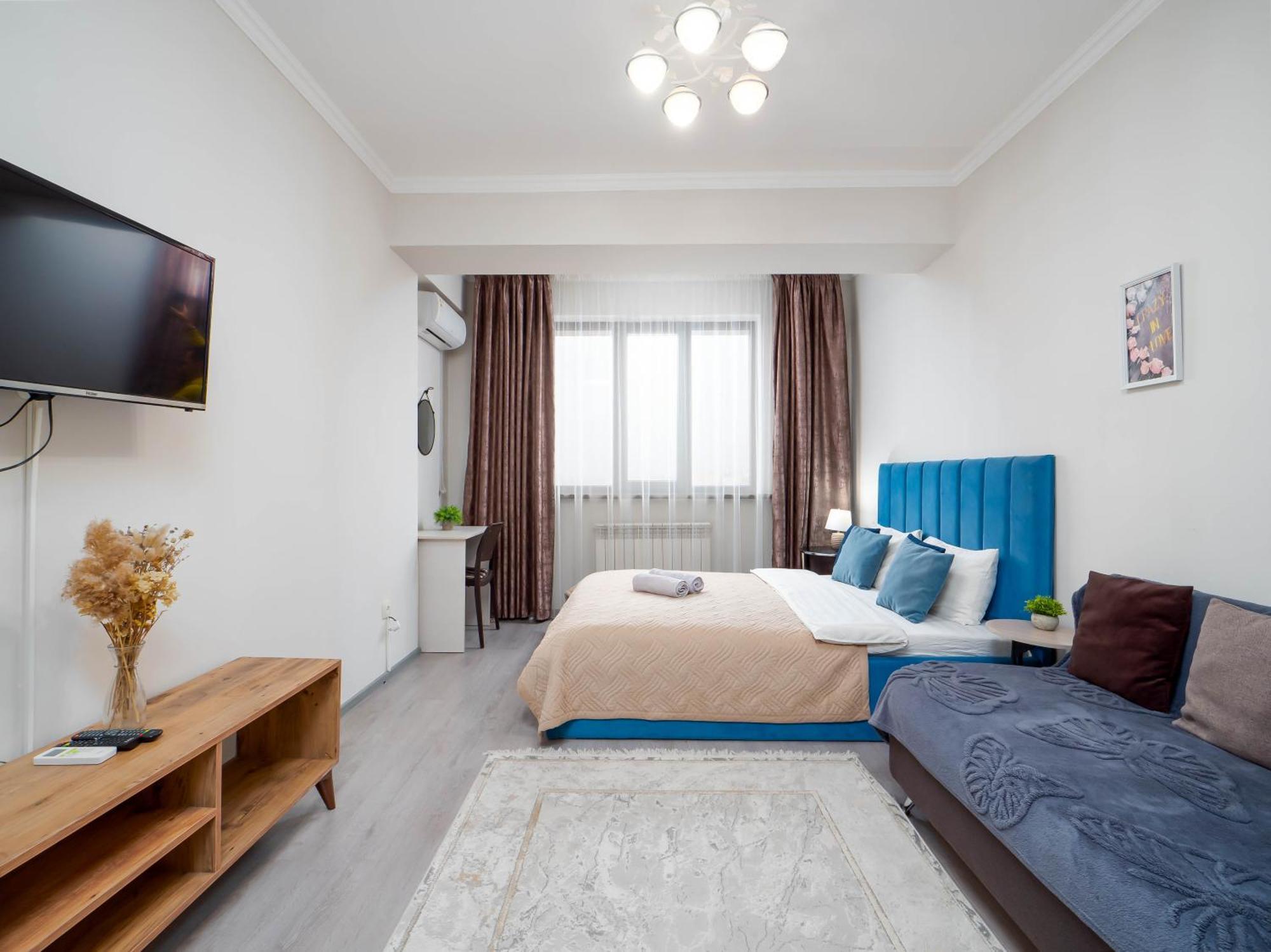 Appartments " Zhetysu-4" الماتي المظهر الخارجي الصورة